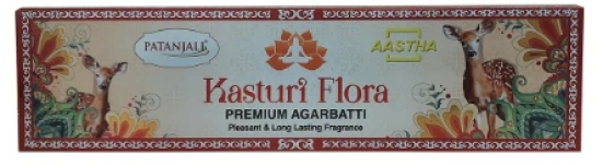 AASTHA AGARBATTI KASTURI - 20 GM