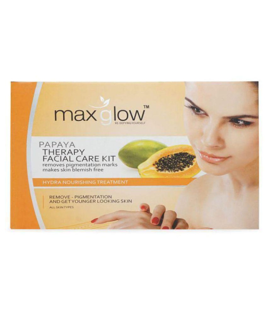 MaxGlow PAPAYA THERAPY FACIAL CARE KIT Facial Kit gm Pack of 7