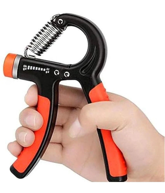 Hand Gripper Finger Exerciser, Hand Grip Strengthener for Men & Women , Pack of 1 - Orange