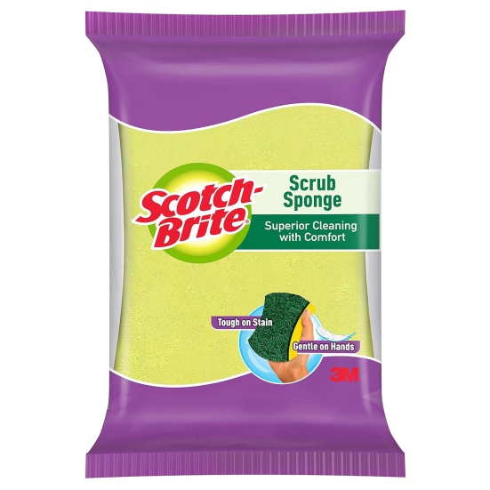 3M Scrub Sponge Two-In-One Large, 1 Pc