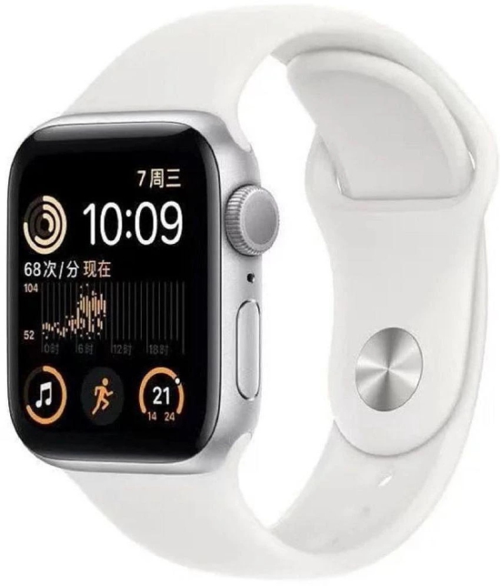 Life Like Series 9 BT Calling Wireless Charger White Smart Watch