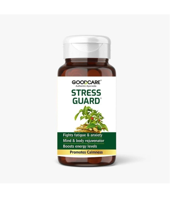 Goodcare Stress Guard Capsules - Ayurvedic Support For Stress Relief And Anxiety | 60 Capsule