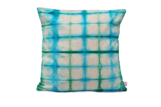 Tisser Tye & Dye cushion cover Manjarpat CottonSize-16x16