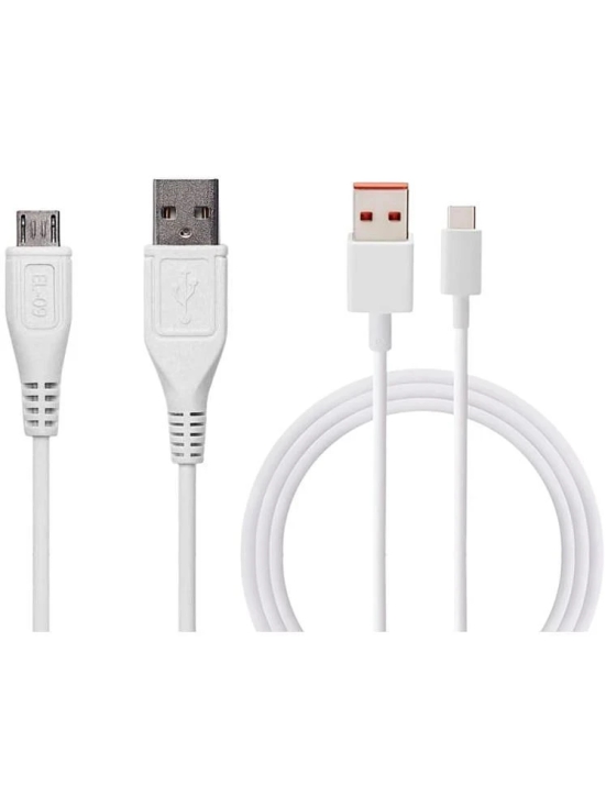 DIGIMATE White 3A Type C Cable 0.1 Meter - White