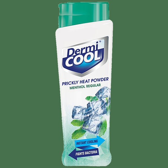 Dermi Cool Prickly Heat Powder Menthol Regular, 90G