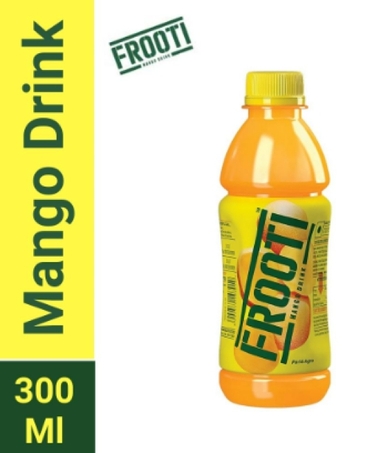 Parle Frooti Drink  Fresh N Juicy Mango 300 Ml Bottle