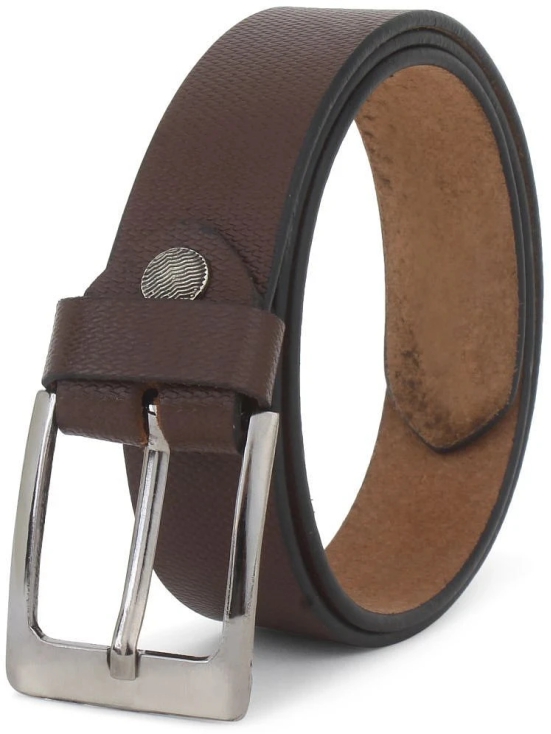 Zacharias Boys Genuine Leather Belt for kids kb-009_Brown (Pack of 1) - None