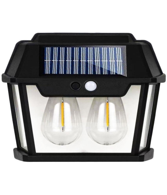 let light 2W Solar Outdoor Wall Light ( Pack of 1 )