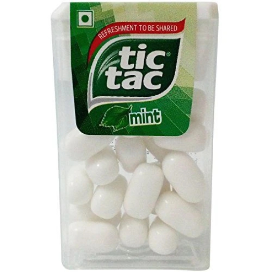 Tic Tac Freshmint Candy - Mint, 10.2 gm Box