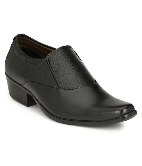 Sir Corbett - Black Mens Slip On Formal Shoes - None