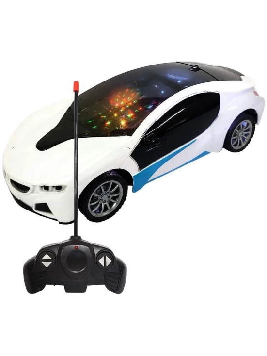 THRIFTKART  --  Remote Control Car 4FCT 1:22,Fully Function 3D with LED Light (Colour May Vary) - Multicolor