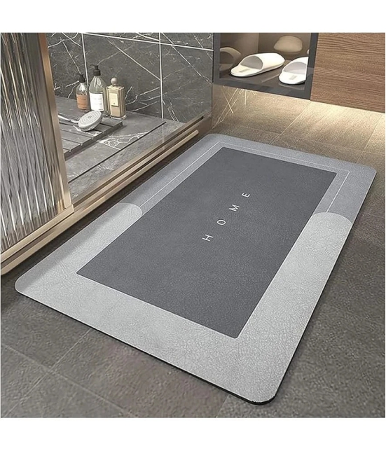 Shopeleven Gray Rubber Floor Mat ( Pack of 1 )