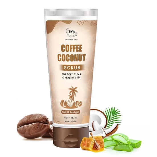 Coffee Coconut Scrub for Radiant & Healthy Skin (Natural & Harsh Chemical-Free Scrub)