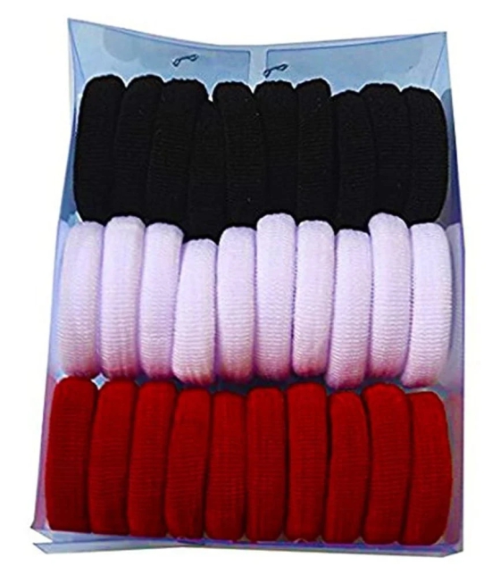 mahek accessories hair rubber band for pony tail Styler Pack of 30