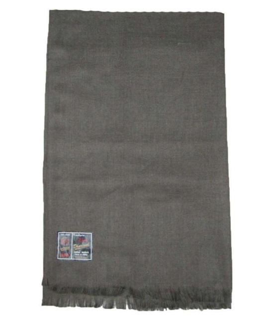 Dhariwal Gray Solid Woolen Shawls For Winters