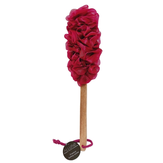 Allure Bathing Brush  - Assorted color Wooden Loofah