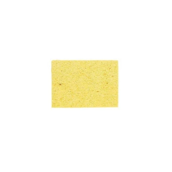 Soldering Iron Tip Cleaning Yellow Rectangle  Sponge  5.5cm x 7cm