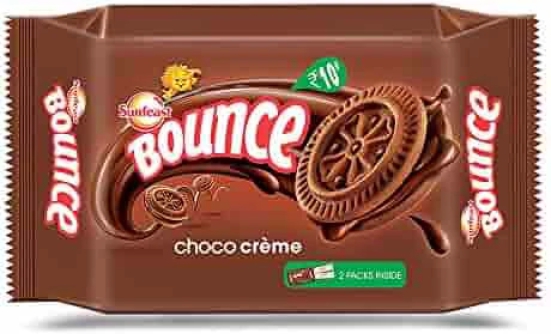 SUNFEAST BOUNCE CHOCO CREAM BISCUITS