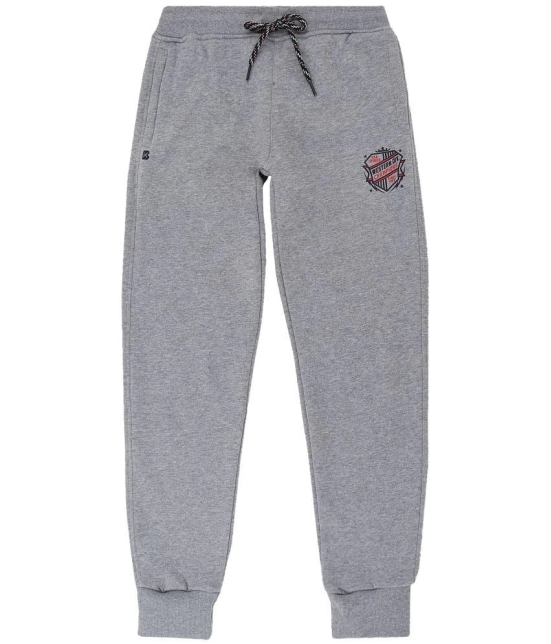 Proteens - Gray Cotton Blend Boys Trackpant ( Pack of 1 ) - None