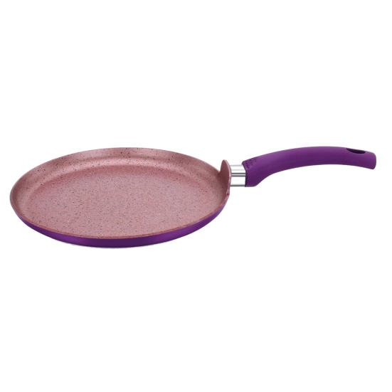 Premier Granite Induction Compatible Non Stick Tawa Purple 26 cm