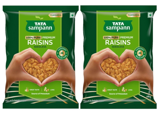 Tata Sampann 100% Pure Raisin 200g x 2