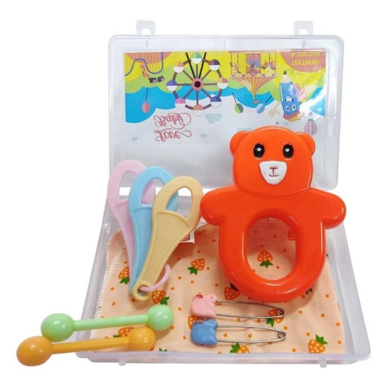 Orange Love Baby Rattle Toys for Babies - BT24 Orange P1