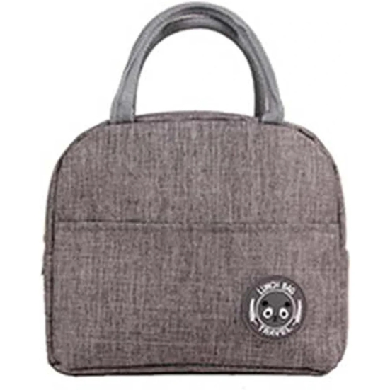 Insulated Lunch Bag-Grey