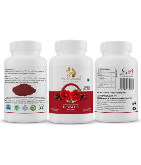 GOLDENACACIA HERRBALS Hibiscus 100 Powder 1 gm