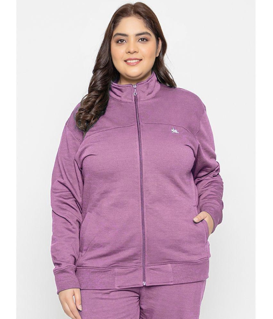 YHA Fleece Womens Zippered Sweatshirt ( Peach ) - None