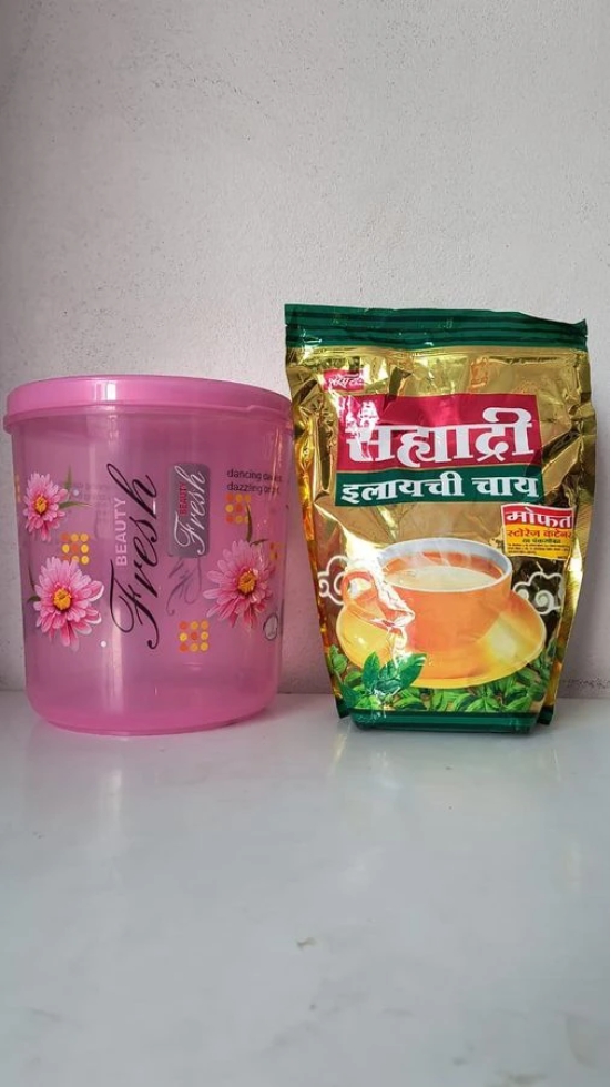 SAHYADRI TEA FREE CONTAINER - 1 kg