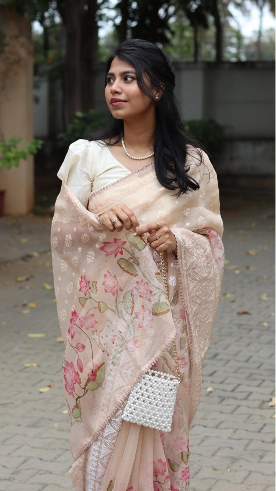 Organza Saree