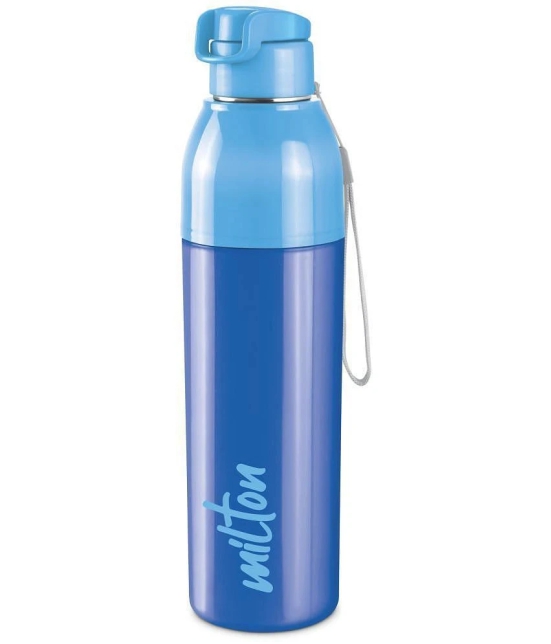 Milton - STEEL CONVEY 900,BLU Blue School Water Bottle 630 mL ( Set of 1 ) - Blue