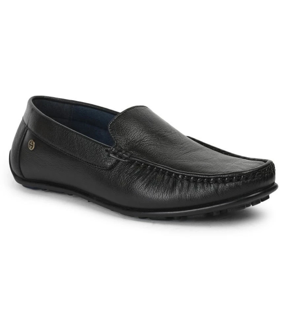 Liberty - Black Mens Slip on - 8