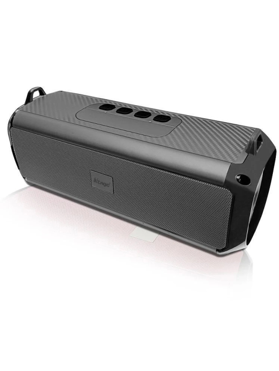 hitage BS 414 BIG SPEAKER 5 W Bluetooth Speaker Bluetooth V 5.0 with USB,Aux,3D Bass Playback Time 12 hrs Grey - Grey