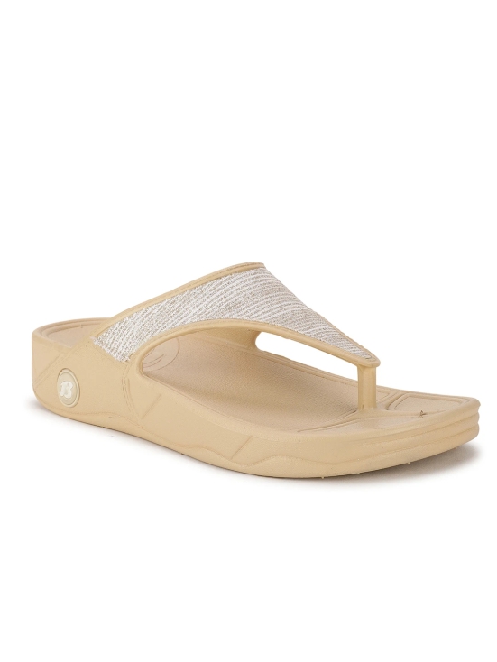 Sandak Beige Flip Flop For Women BEIGE size 3