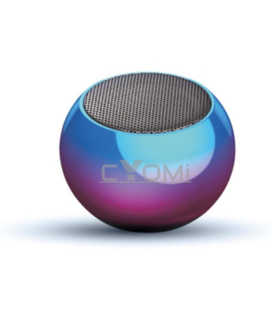 CYOMI CY_601 2 W Bluetooth Speaker Bluetooth v5.0 with USB Playback Time 4 hrs Blue - Blue