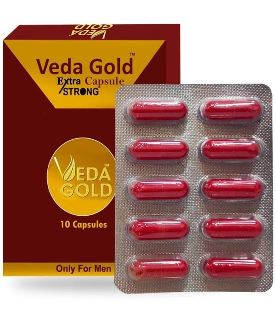 VEDA GOLD EXTRA STRONG CAPSULES FOR MEN / AYURVEDIC CAPSULES FOR MEN PROBLEM/STEMINA & BESTIAL POWER