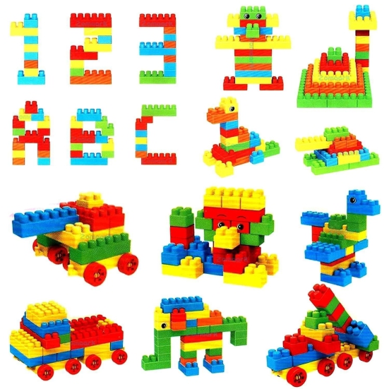 Uttamrobotics Fun & Educational 120 PCS+ Building Block Game for Kids