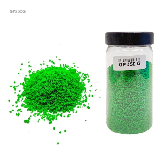 Grass Powder Bottle 25Gm Dark Green (Gp25Dg)  (Pack of 4)