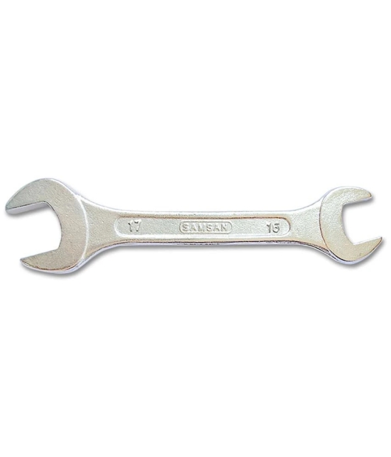 Double Sided  Open End Spanner-Matte Finish 16x17mm 1 Hand Tool