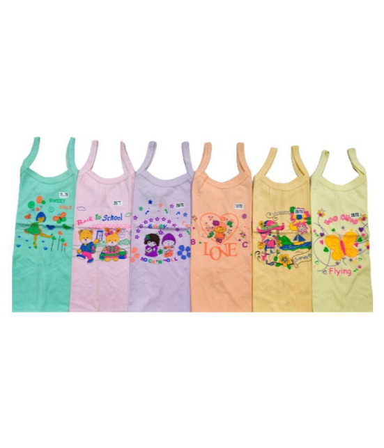 Girls Camisole (PACK OF 6) - None