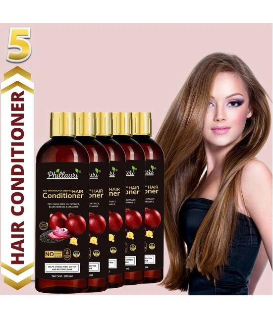 Phillauri Dry & Damage Repair Onion Smooth Hair Deep Conditioner 500 mL Pack of 5