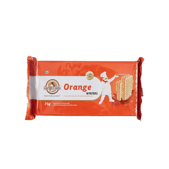 GourmetS Delite Gourmet Delite Orange Wafer, 75 Gm