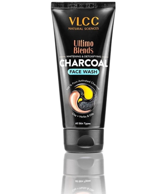 VLCC Ultimo Blends Charcoal Face Wash for Whitening & Detoxifying, 100 ml