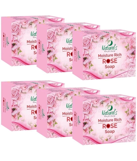 Naturals care for beauty Freshness Soap for All Skin Type ( Pack of 6 )