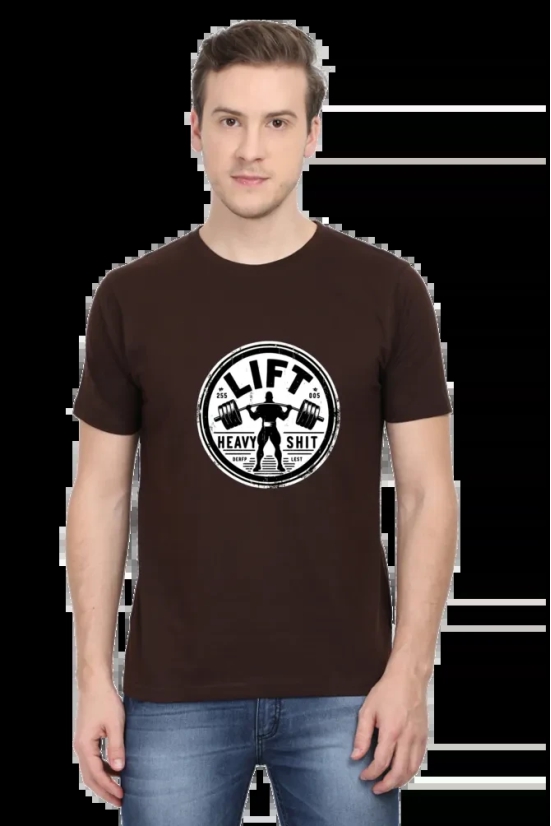 LIFT HEAVY-Coffee Brown / XL