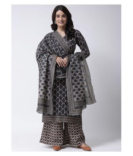 Hangup Black Chanderi Dupatta