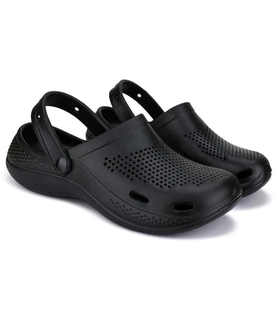 Bersache - Black Mens Clogs - None