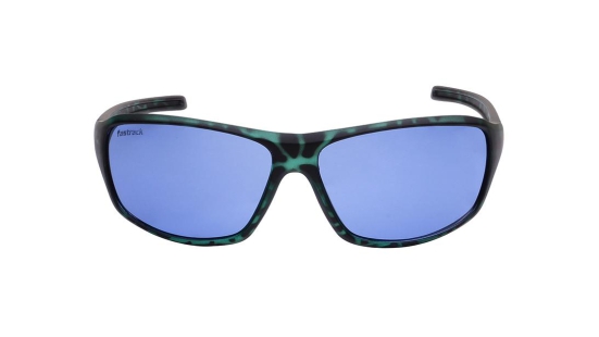 Blue Sporty Rimmed Sunglasses(P222BU7V)