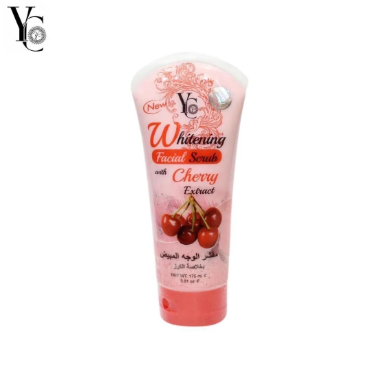 YC Whitening Facial Scrub With Cherry Extract 175ml-Pack of 2